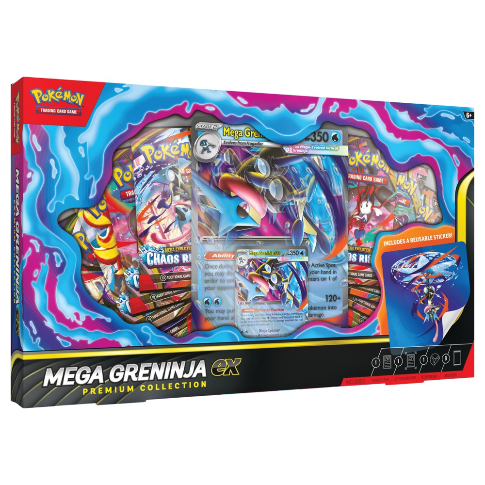 Pokemon TCG: Mega Greninja ex Premium Collection (Preorder)