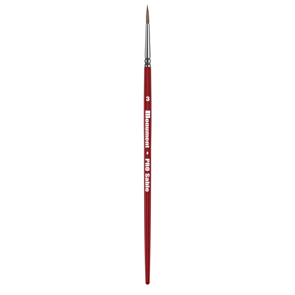 Monument Hobbies: PRO Brush Sable #3 (Preorder)