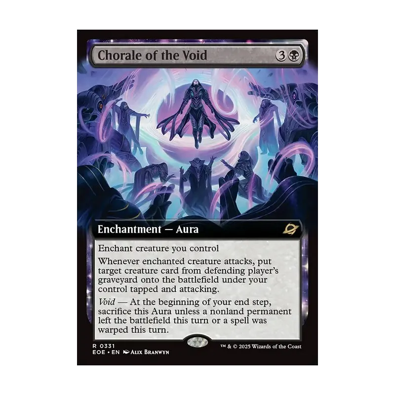 Chorale of the Void (Extended Art) - Edge of Eternities (Near Mint)