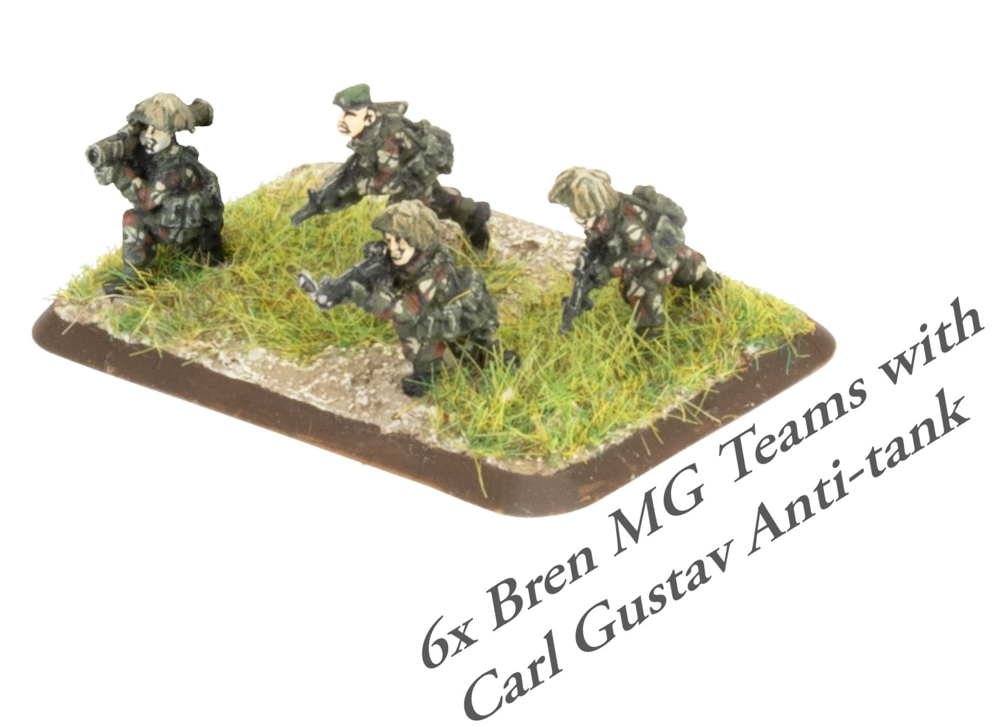 WWIII Team Yankee: British Starter Force - Commando Company (Preorder)