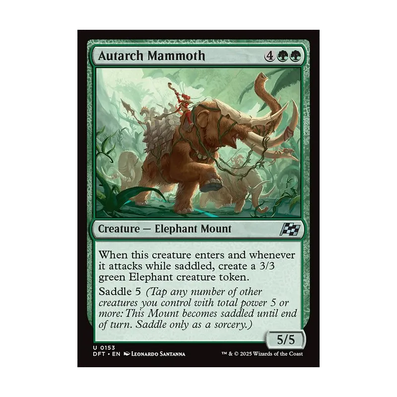 Autarch Mammoth - Aetherdrift (Near Mint)