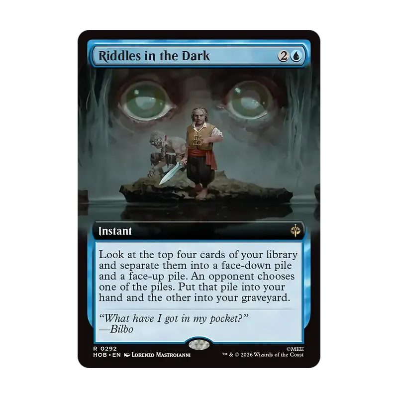 Riddles in the Dark (Extended Art) - The Hobbit (Near Mint)