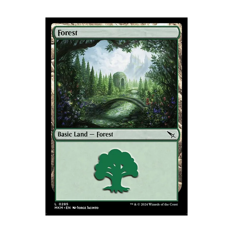 Forest (0285) - Murders at Karlov Manor (Near Mint)