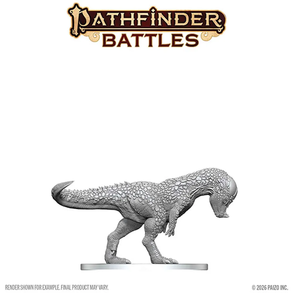 Pathfinder Battles Deep Cuts Unpainted Minis: W30 Pachycephalosaurus (Preorder)