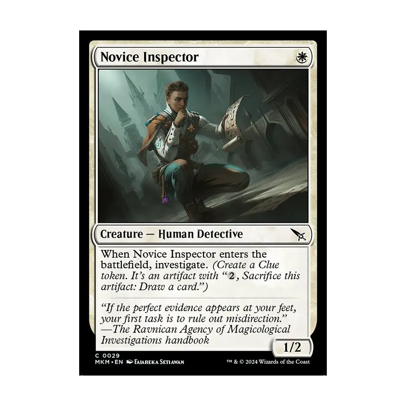Novice Inspector - Murders at Karlov Manor (Near Mint)