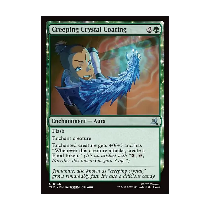 Creeping Crystal Coating - Avatar: The Last Airbender Eternal (Near Mint)