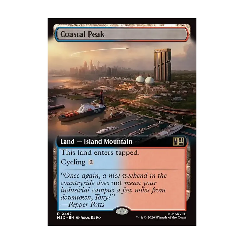 Coastal Peak | Marvel Super Heroes Commander MTG