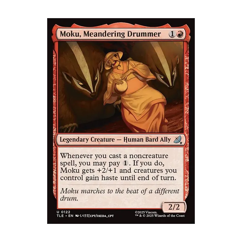 Moku, Meandering Drummer - Avatar: The Last Airbender Eternal (Near Mint)