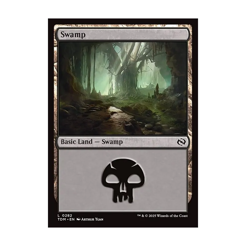 Swamp (0282) - Tarkir: Dragonstorm (Near Mint)