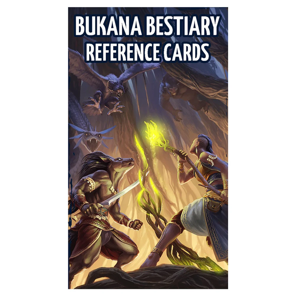 Bukana Bestiary: 5E Ref Cards (D&D 5E Compatible) (Preorder)