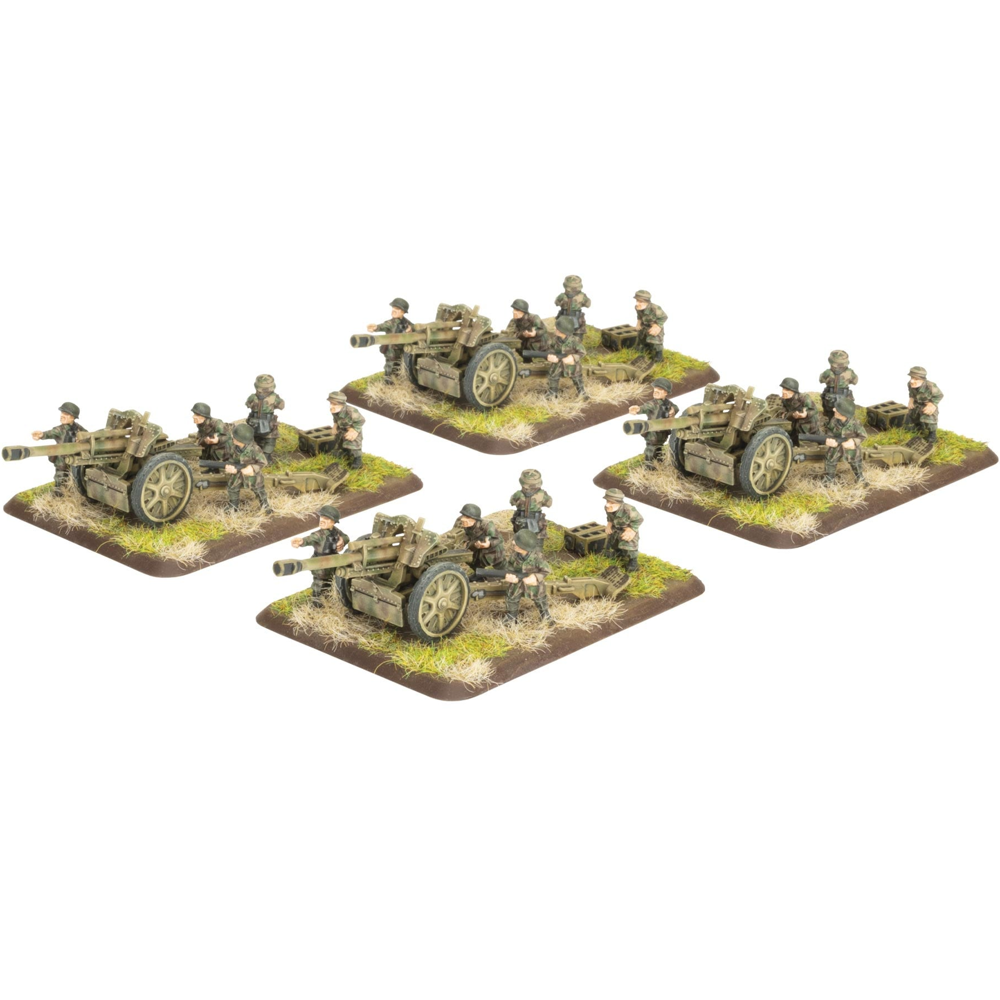 Flames of War WW2: German - Fallschirmjager 10.5cm Artillery Battery