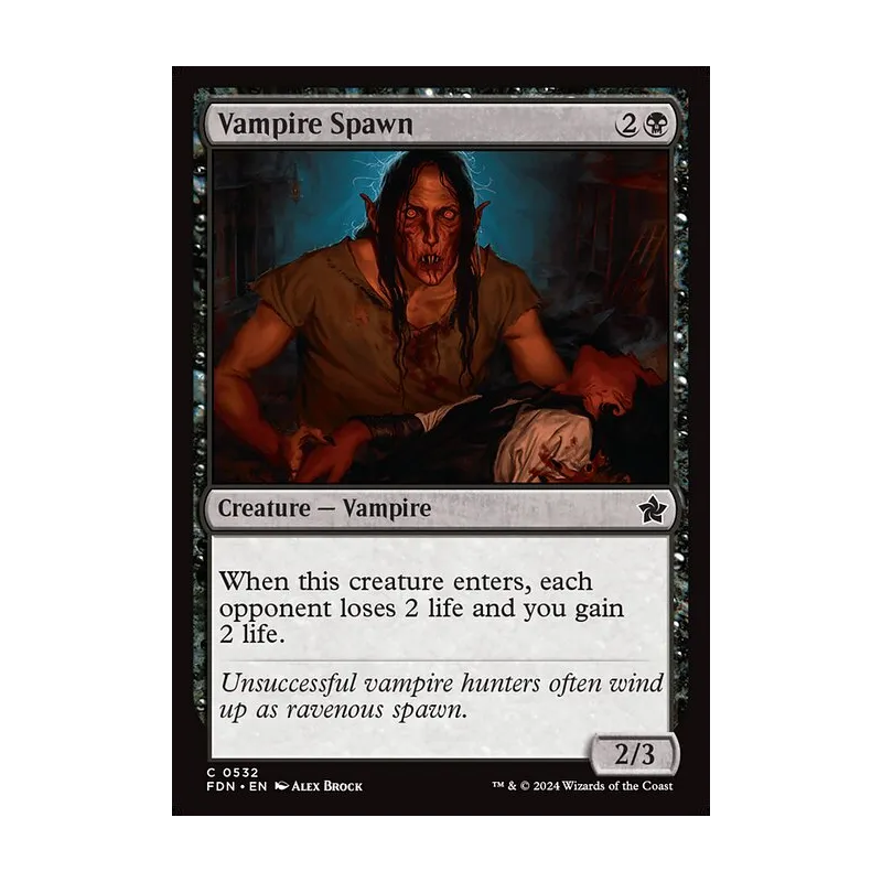 Vampire Spawn - Foundations (Near Mint)