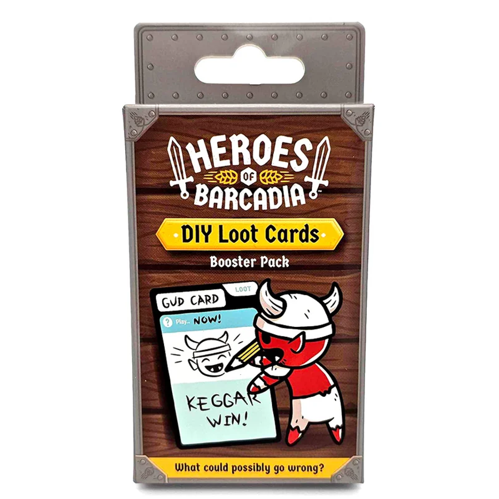 Heroes of Barcadia: DIY Loot Cards Booster Pack (Preorder)