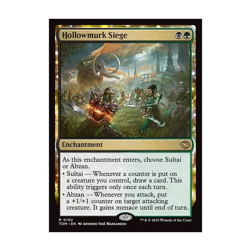 Hollowmurk Siege - Tarkir: Dragonstorm (Near Mint)