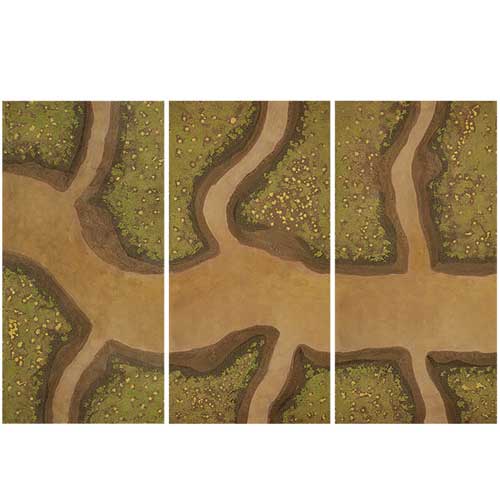 Flames of War: Vietnam War - Mekong River Mat Set (60 x 120cm)