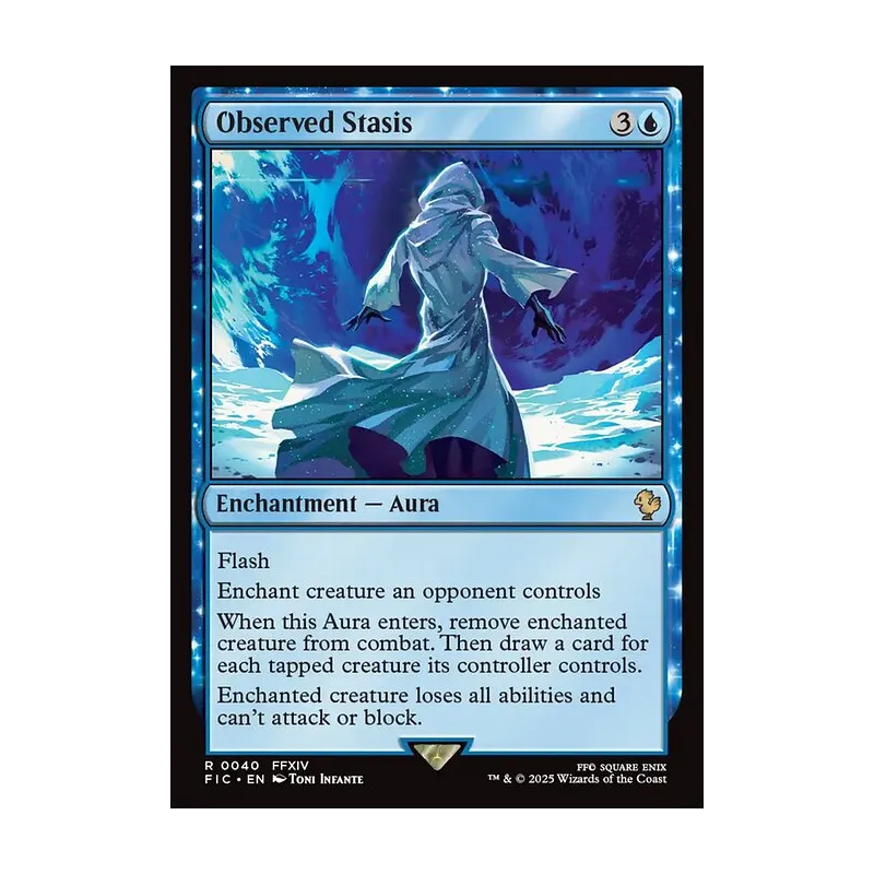 Observed Stasis - Final Fantasy Commander (Near Mint)
