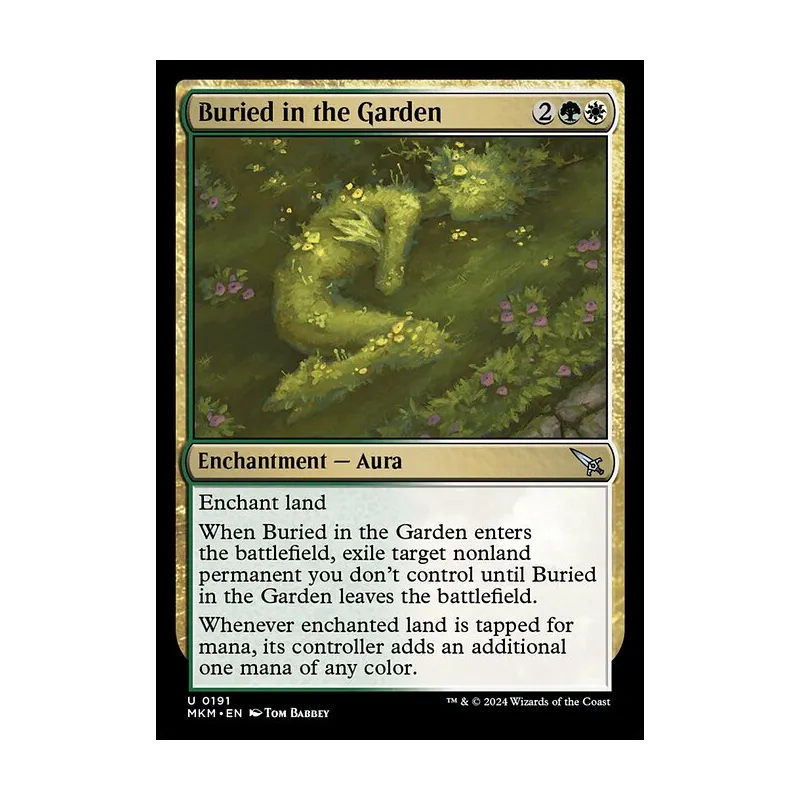 Buried in the Garden - Murders at Karlov Manor (Near Mint)