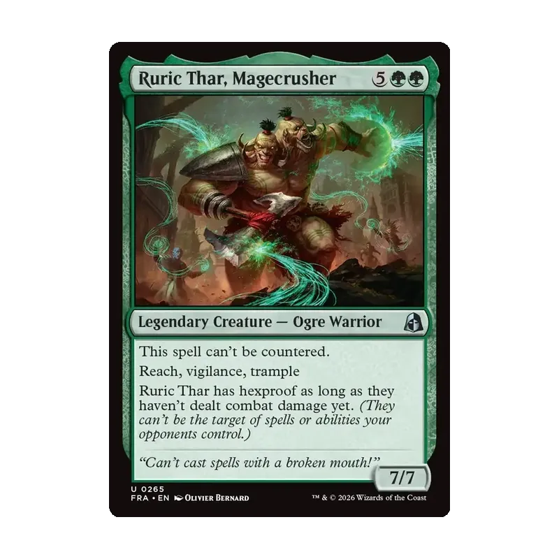 Ruric Thar, Magecrusher - Reality Fracture (Near Mint)
