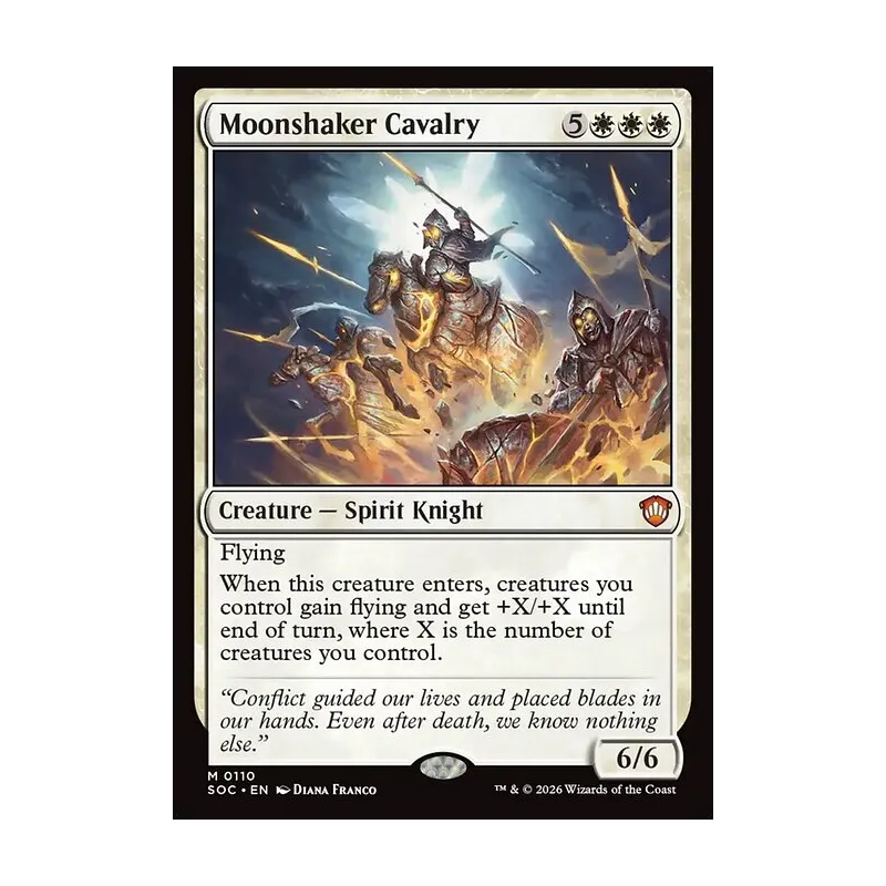 Moonshaker Cavalry - Secrets of Strixhaven Commander (Near Mint)
