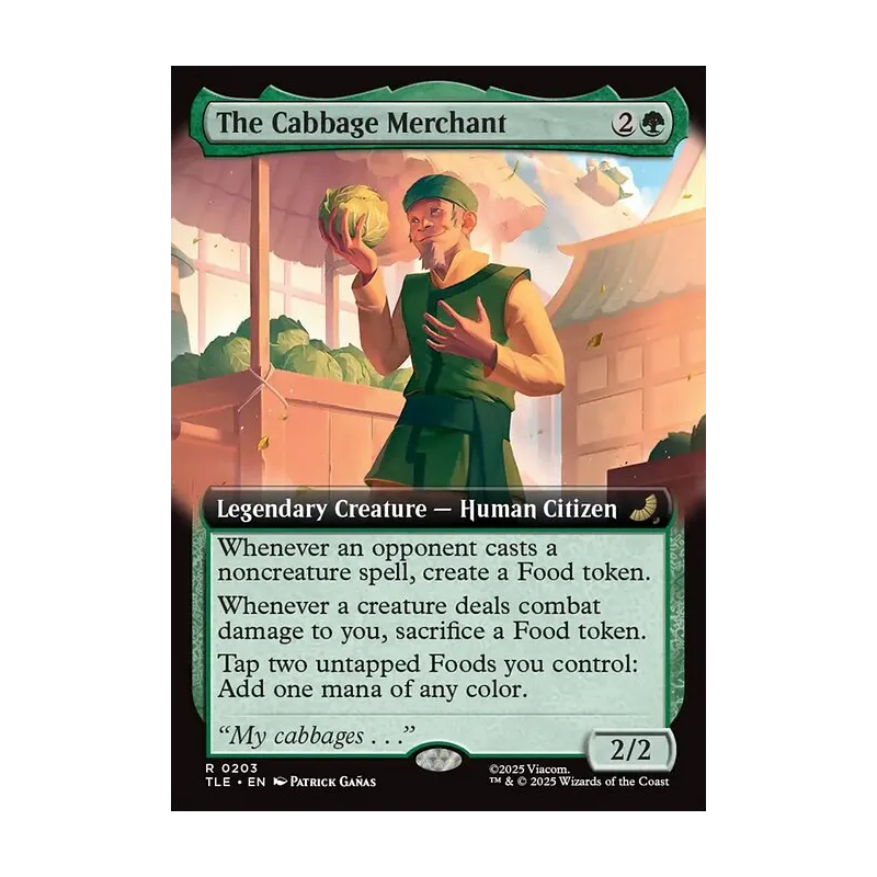 The Cabbage Merchant (Extended Art) - Avatar: The Last Airbender Eternal (Near Mint)