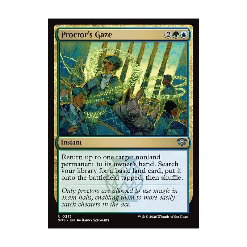 Proctor's Gaze - Secrets of Strixhaven (Near Mint)