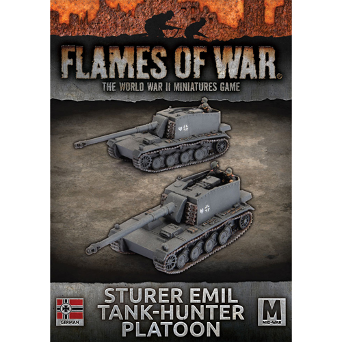 Flames of War WW2: German - Sturer Emil Tank-hunter Platoon