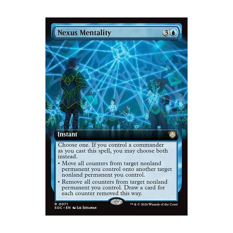 Nexus Mentality (Extended Art) - Secrets of Strixhaven Commander (Near Mint)