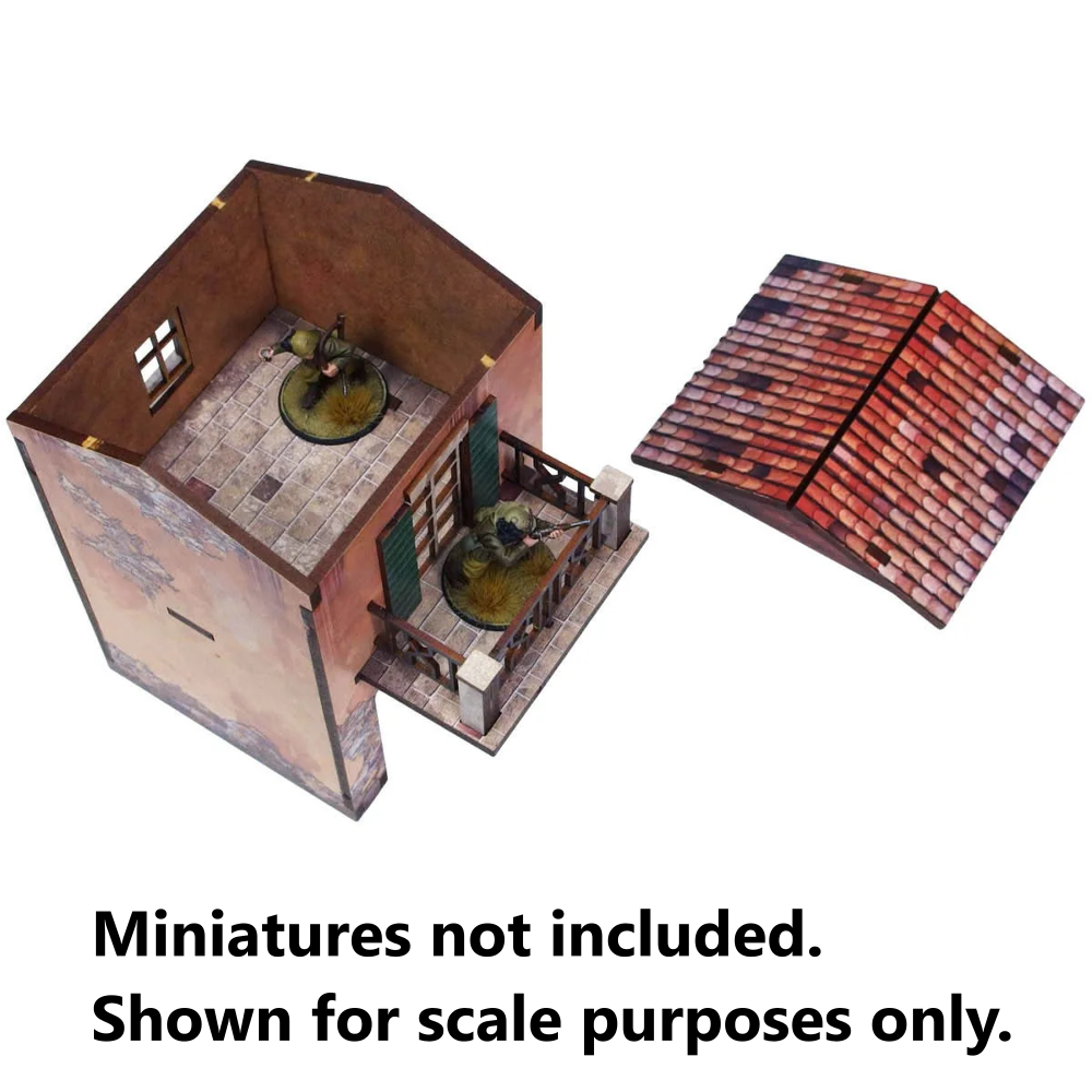 Bolt Action: Pre-Painted WW2 Italy - Gate Balcony