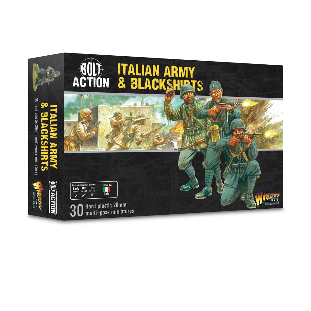 Bolt Action 3E: Italian Army & Blackshirts (Preorder)
