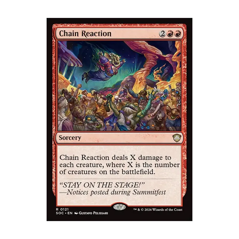 Chain Reaction - Secrets of Strixhaven Commander (Near Mint)