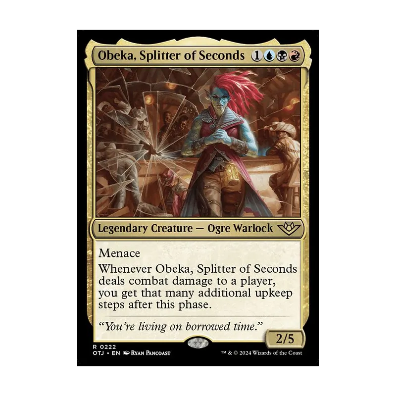 Obeka, Splitter of Seconds - Outlaws of Thunder Junction (Near Mint)