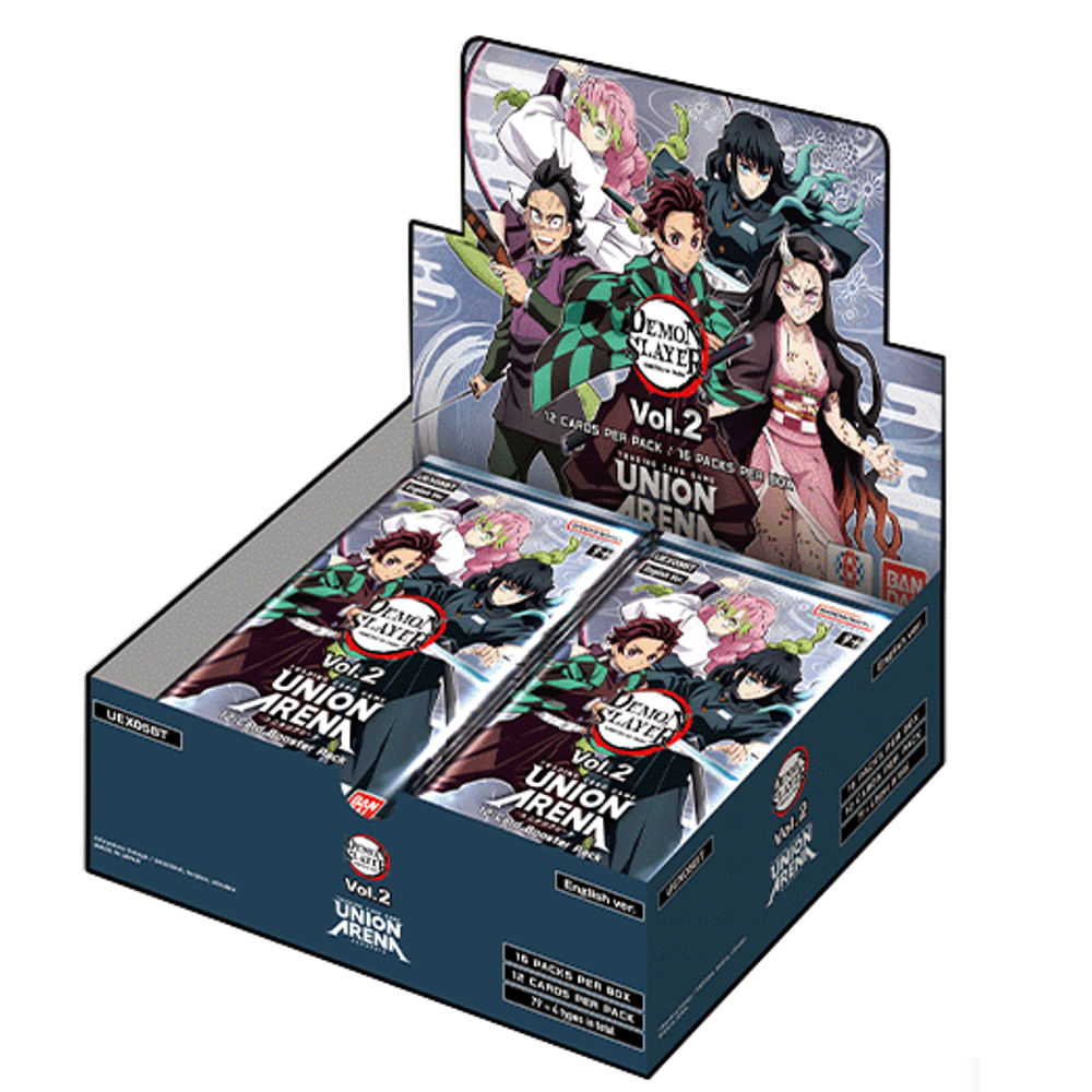 Union Arena TCG: Demon Slayer: Kimetsu no Yaiba Vol. 2 [UEX05BT] - Booster Box (16) (Preorder)