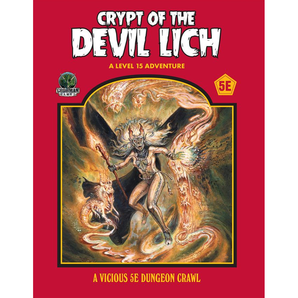 Crypt of the Devil Lich (D&D 5E Compatible) (Softcover) Crypt of the Devil Lich (D&D 5E Compatible) (Softcover)