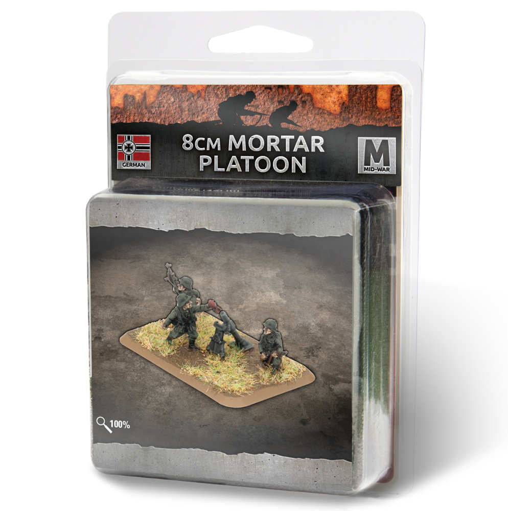 Flames of War WW2: German - 8cm Mortar Platoon