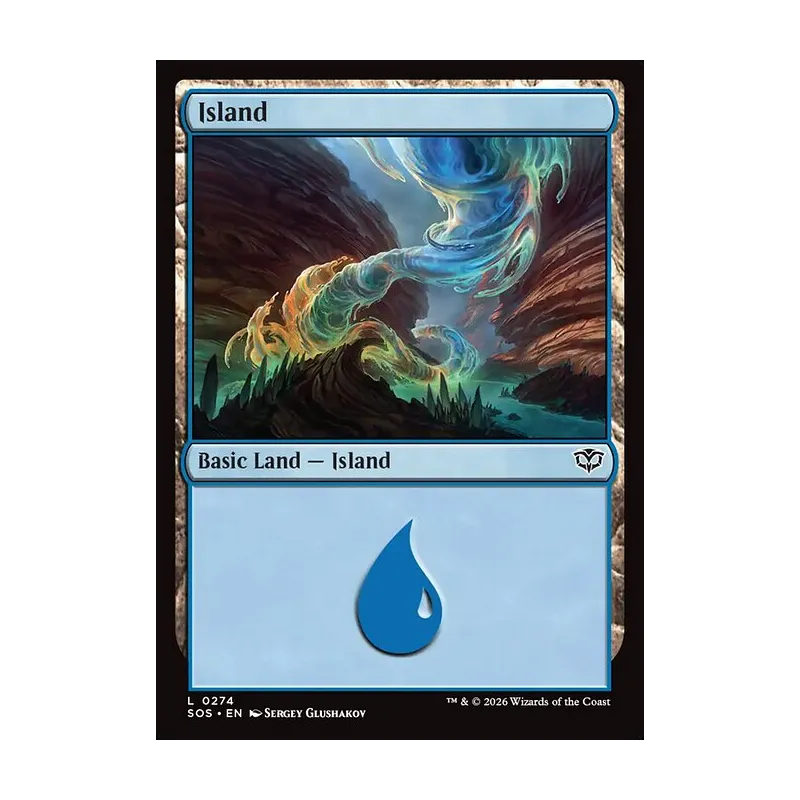 Island (0274) - Secrets of Strixhaven (Near Mint)