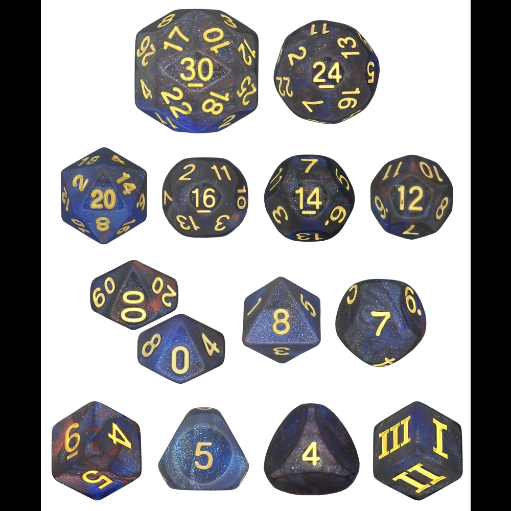Dungeon Crawl Classics Dice: Unleashed Arcana - Maddening Darkness (14) (Preorder)