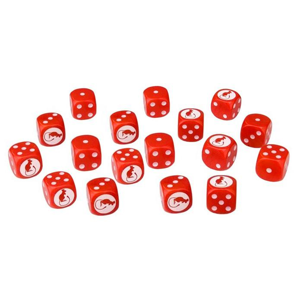 Flames of War: 7th Armoured Div Dice, Classic (20)