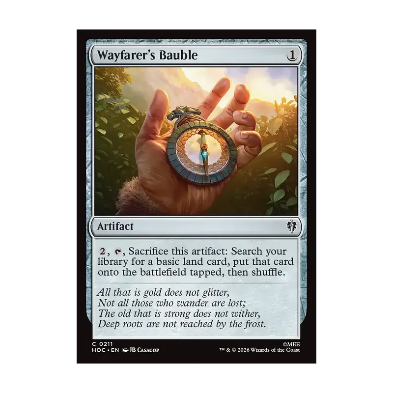 Wayfarer's Bauble - The Hobbit Eternal (Near Mint)