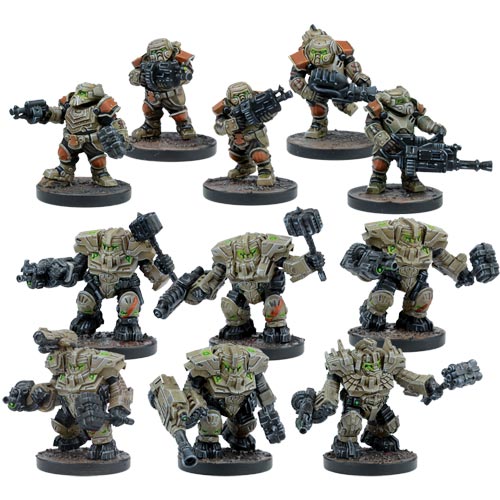 Deadzone 3E: Forge Fathers - Hold Warriors Starter