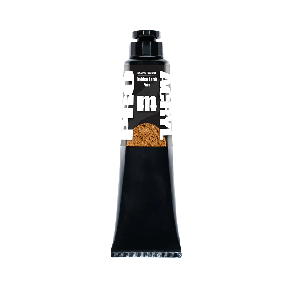 Monument Hobbies: Pro Acryl Basing Textures FINE - Golden Earth (120ml)