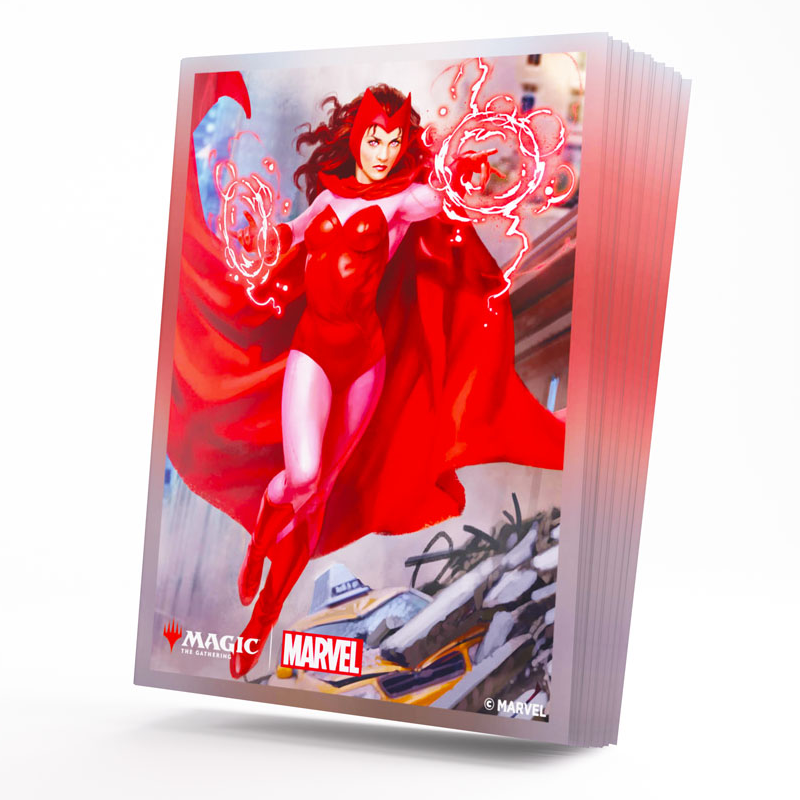 MTG Premium Art Sleeves: Marvel Super Heroes - The Scarlet Witch (105) (New Arrival)
