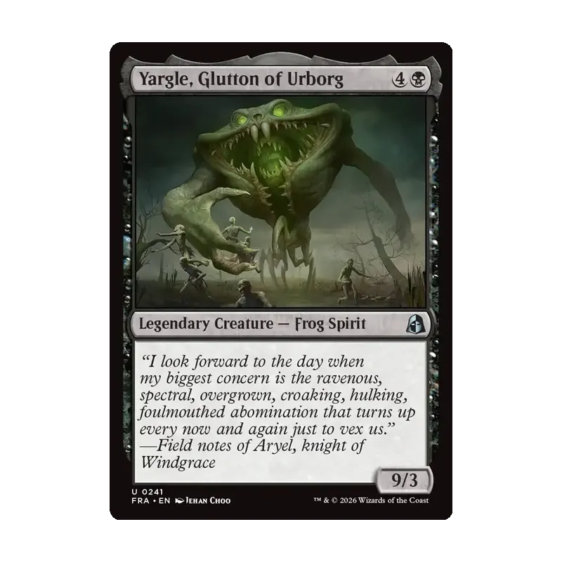 Yargle, Glutton of Urborg - Reality Fracture (Near Mint)