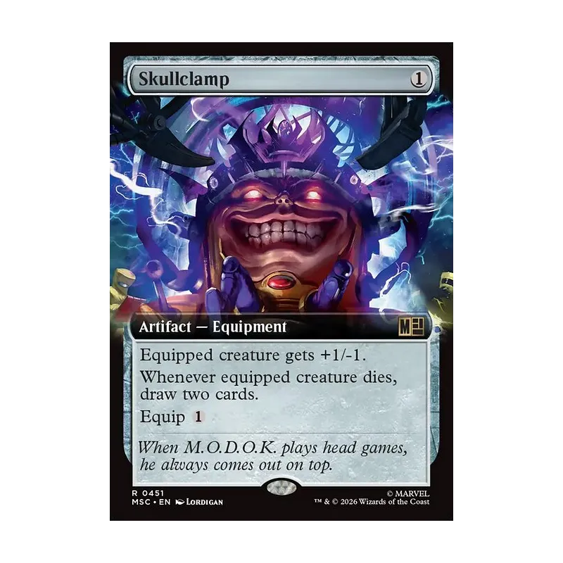 Skullclamp (Extended Art) - Marvel Super Heroes Commander (Near Mint)