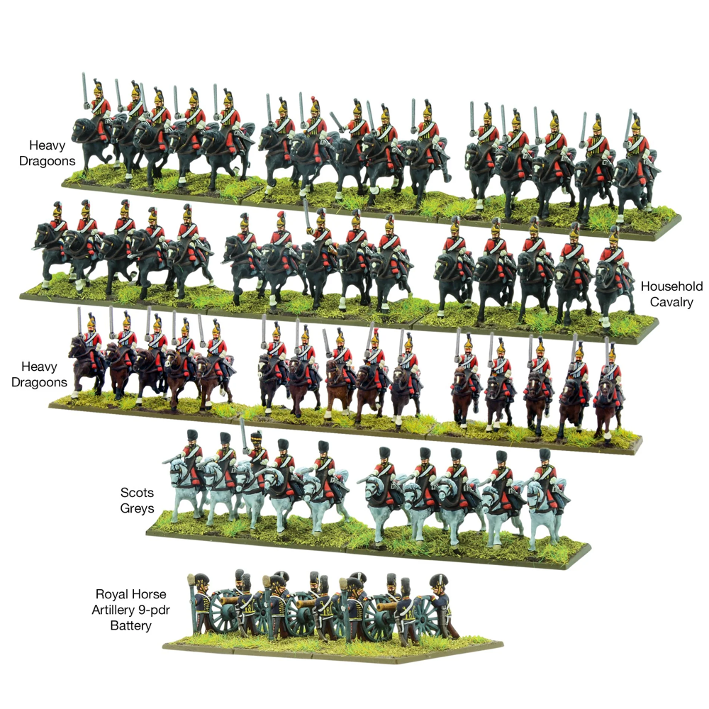 Black Powder Epic Battles: Waterloo - British Heavy Cavalry Brigade