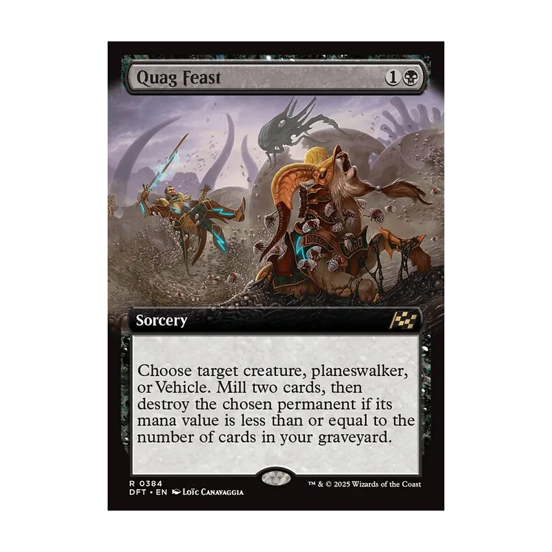 Quag Feast (Extended Art) - Aetherdrift (Near Mint)