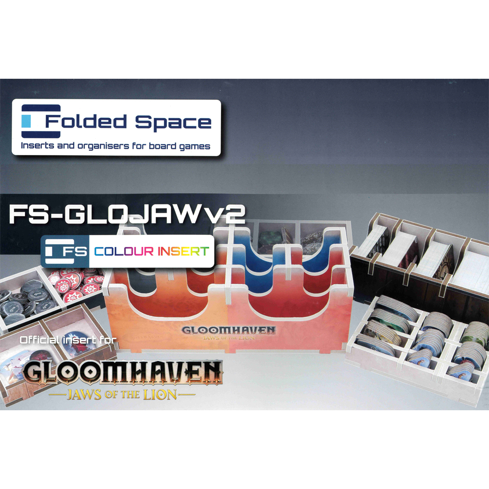 Box Insert Color: Gloomhaven Jaws of the Lion