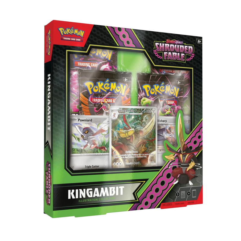 Pokemon TCG: Shrouded Fable - Illustration Collection - Kingambit