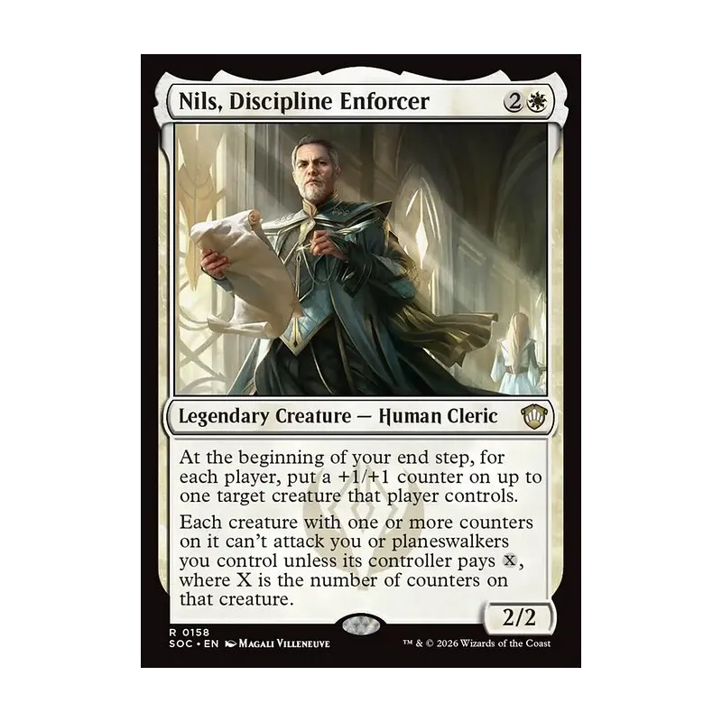 Nils, Discipline Enforcer - Secrets of Strixhaven Commander (Near Mint)