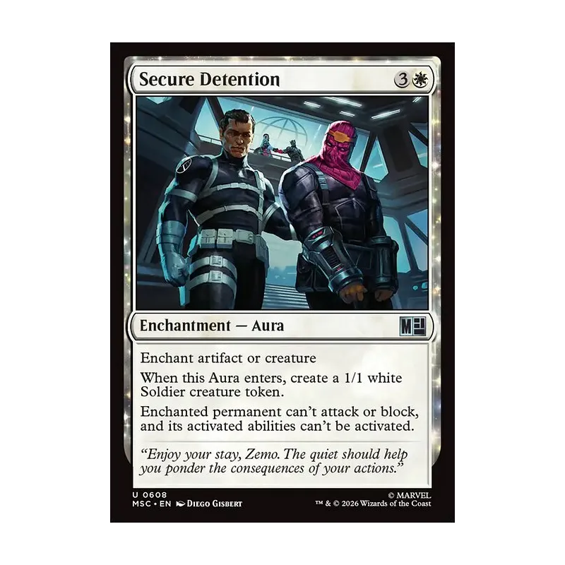 Secure Detention - Marvel Super Heroes Commander (Near Mint)