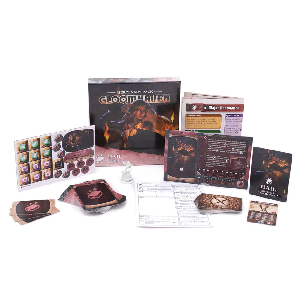Gloomhaven 2E: Mercenary Pack - Hail, Irritable Enchanter (Preorder)